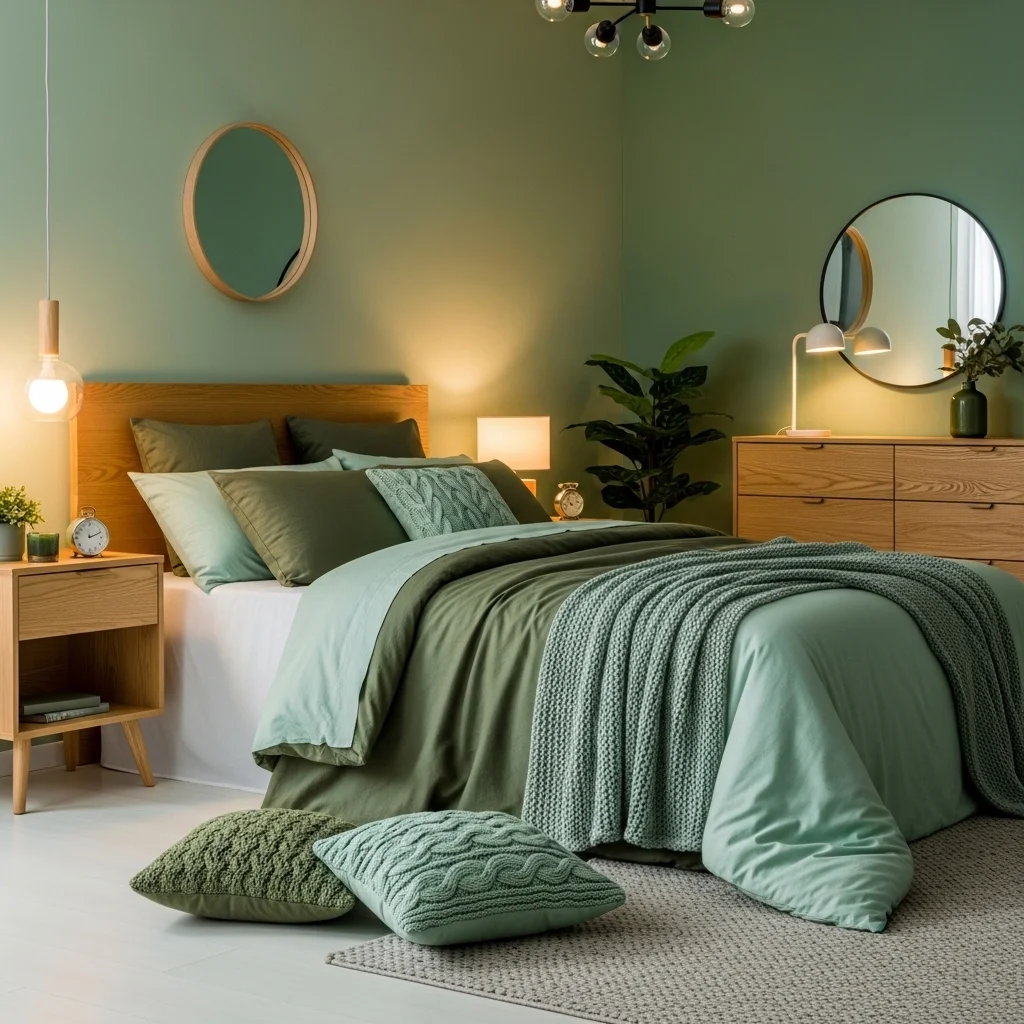  Layered Green Shades