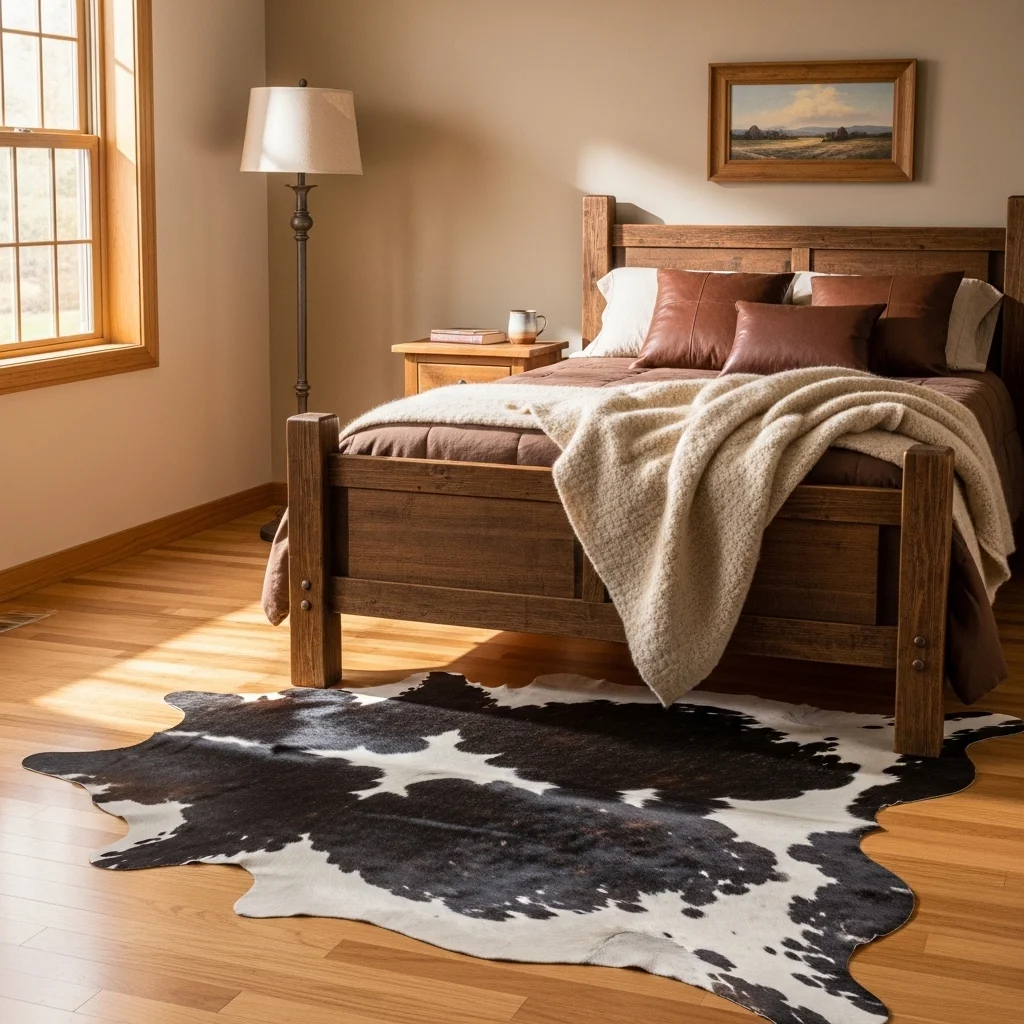 Cowhide Rugs for Authentic Texture