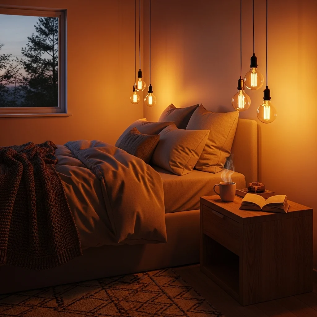 Warm Light Bulbs for a Relaxing Glow