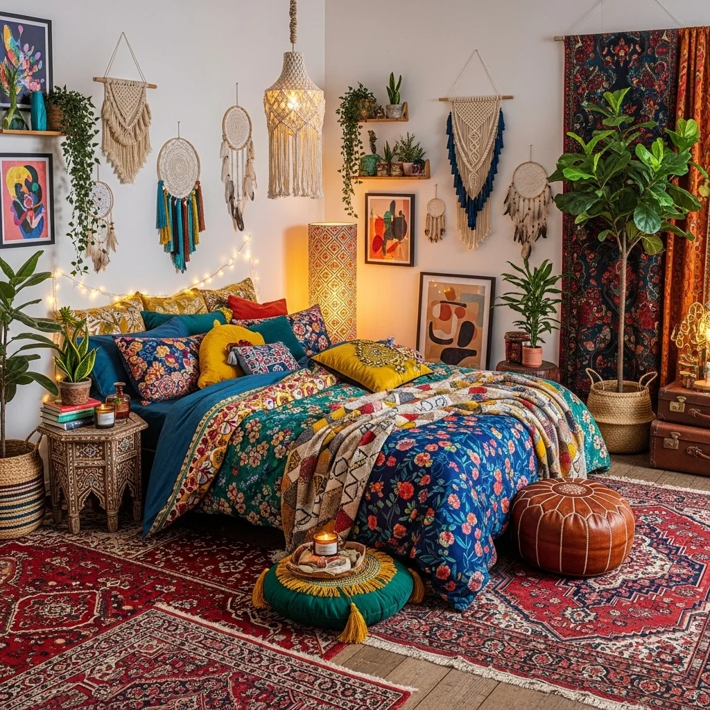 Incorporate Bohemian Color Palettes