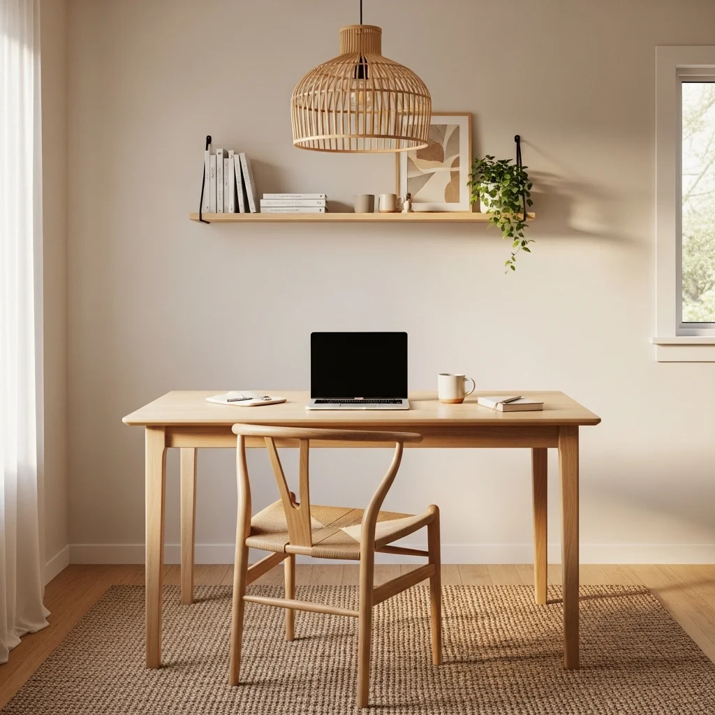 Multifunctional Corner Nook That Doubles as a Workspace 