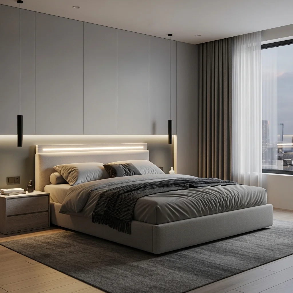 LED Backlit Headboard