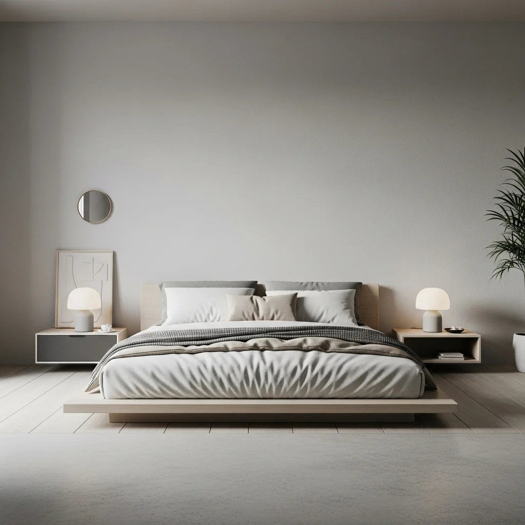 Low Platform Bed
