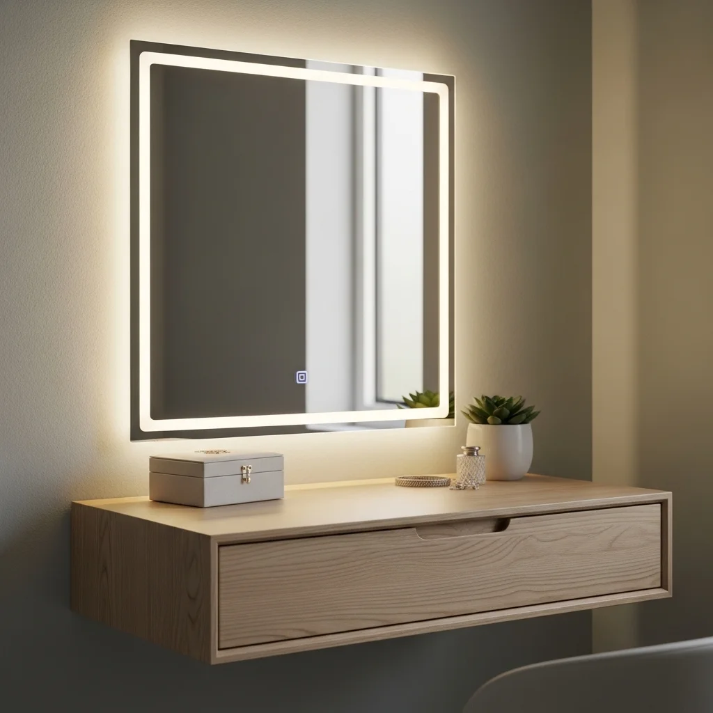 Vanity with Integrated Lighting 