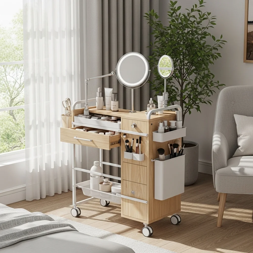 Portable Vanity Cart 