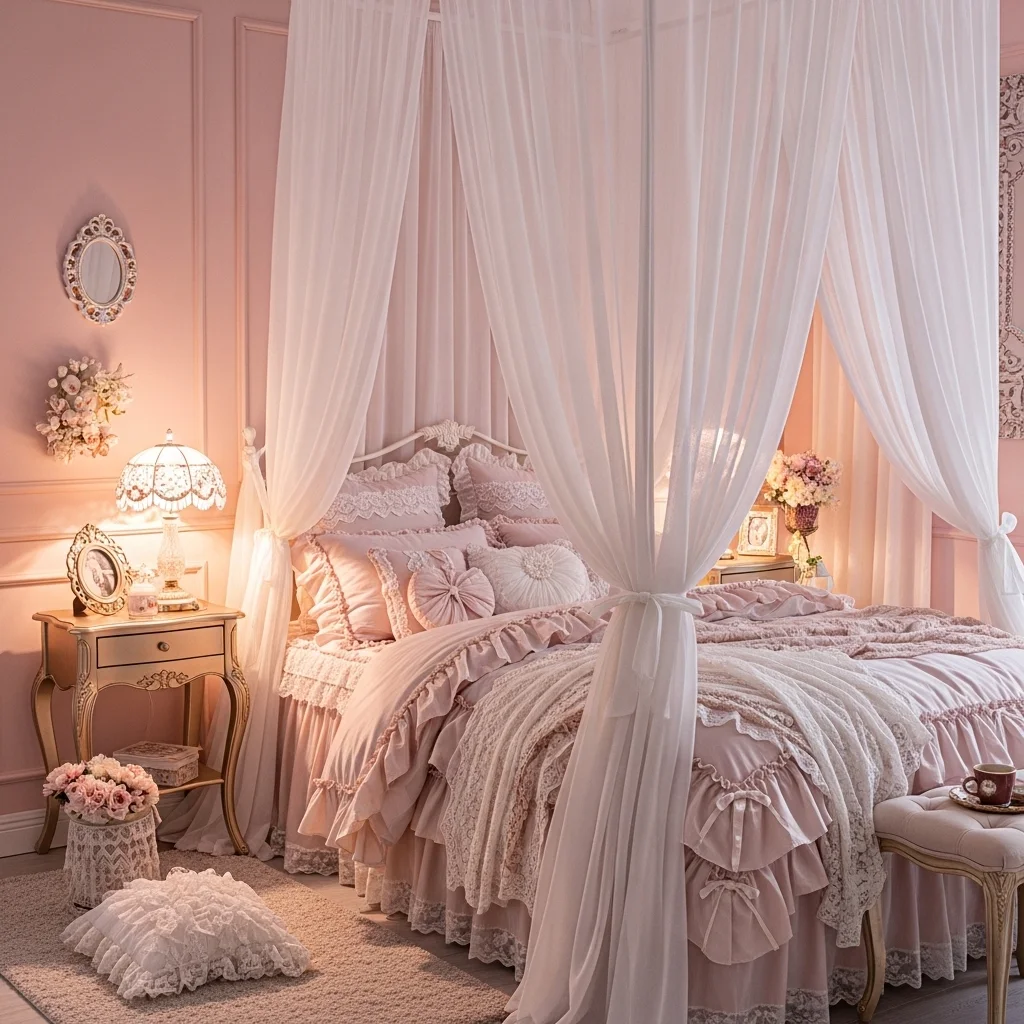Elegant Canopy Bed
