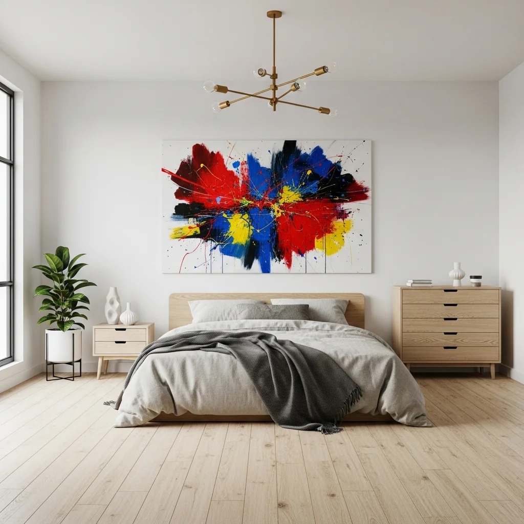 Add Large Abstract Wall Art