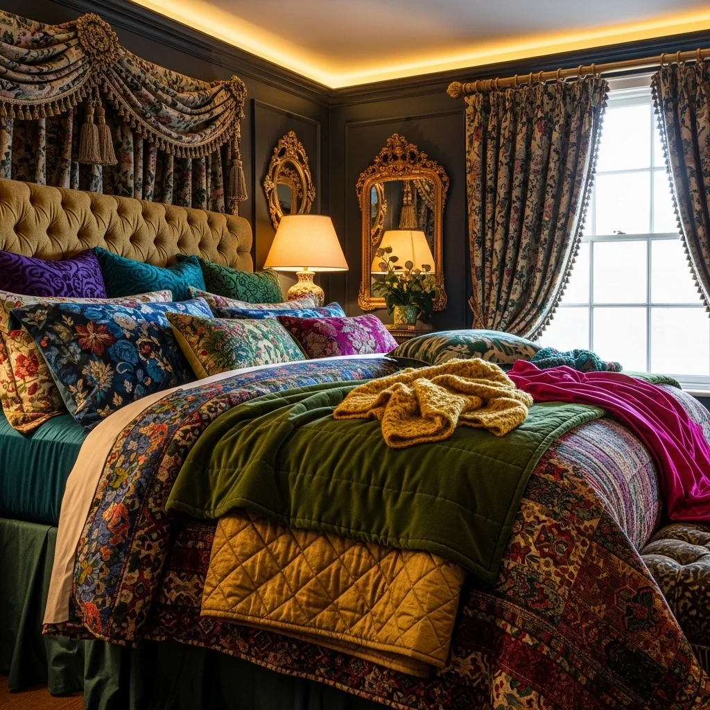 Layered Bedding for Rich Texture