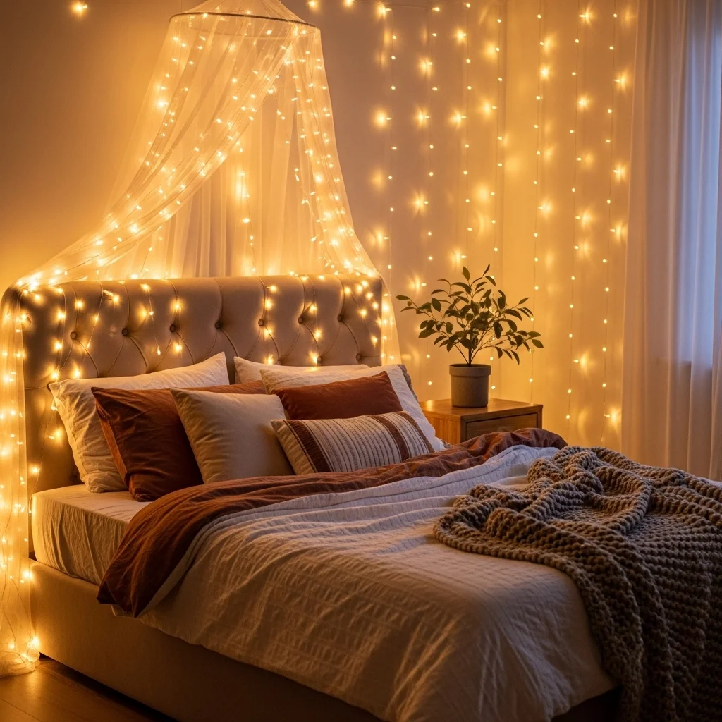 Fairy Lights for a Soft and Dreamy Effect