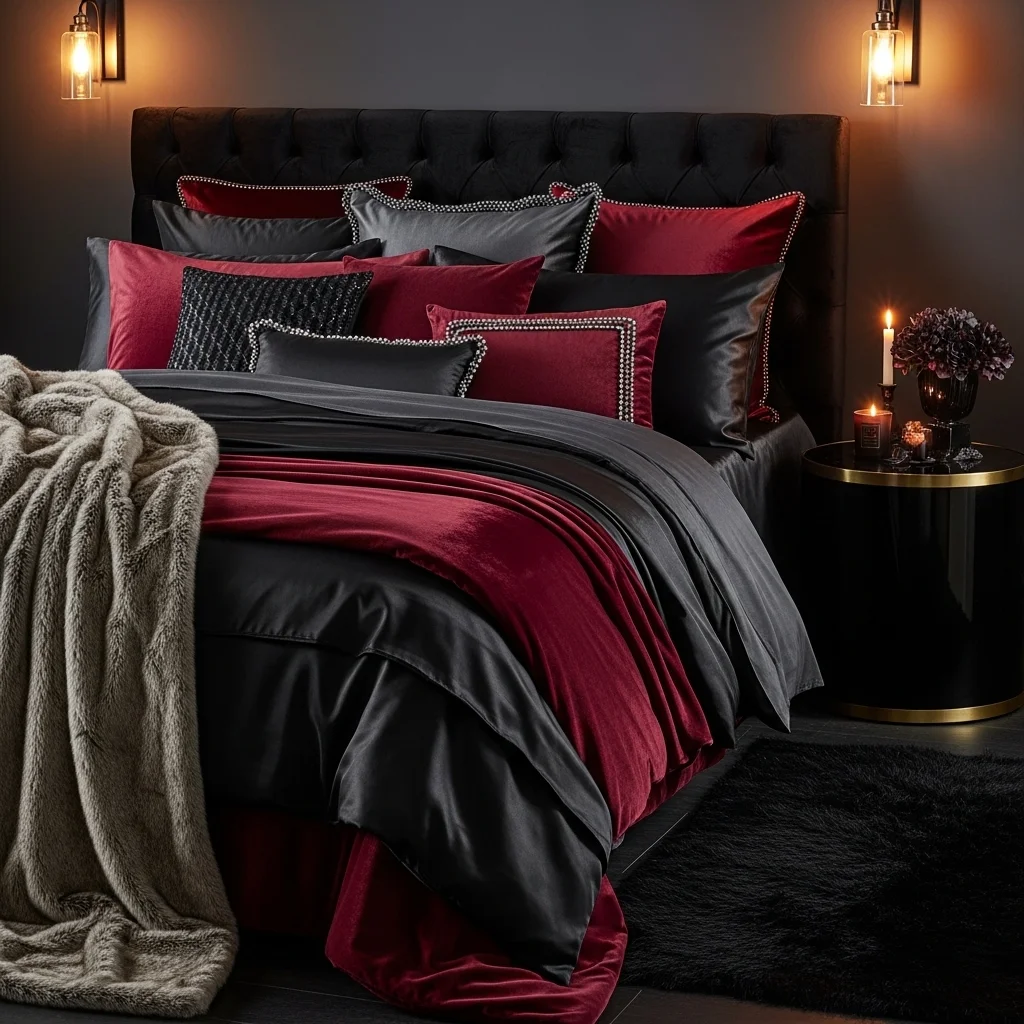 Layered Luxurious Bedding