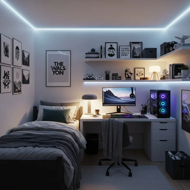 23 Dorm Room Ideas for Guys with Cool Style