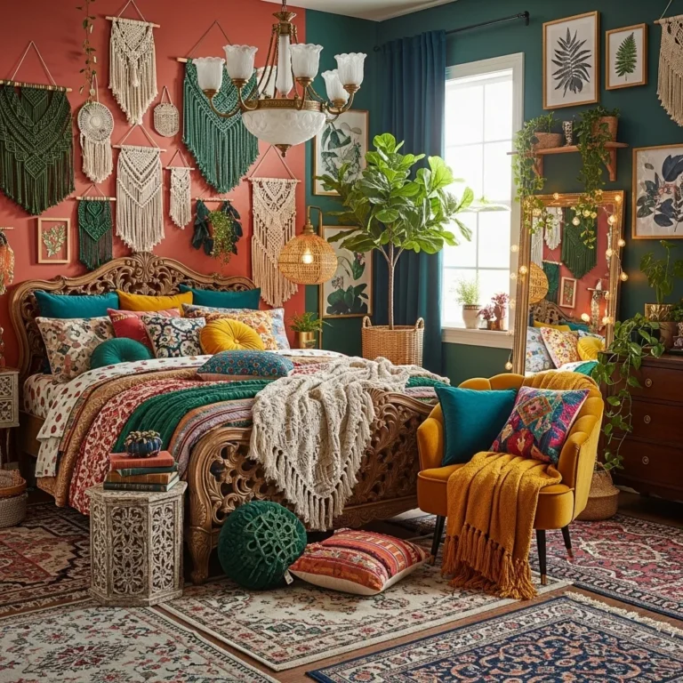 25 Boho Maximalist Bedroom Ideas for Style