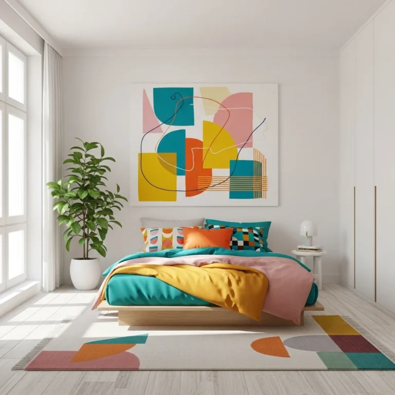 20 Colorful Minimalist Bedroom Ideas for Fun