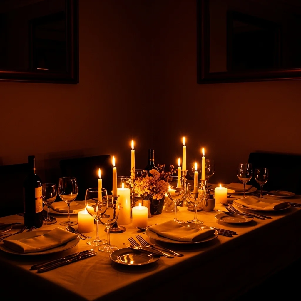 Candlelight for Warm and Inviting Glow
