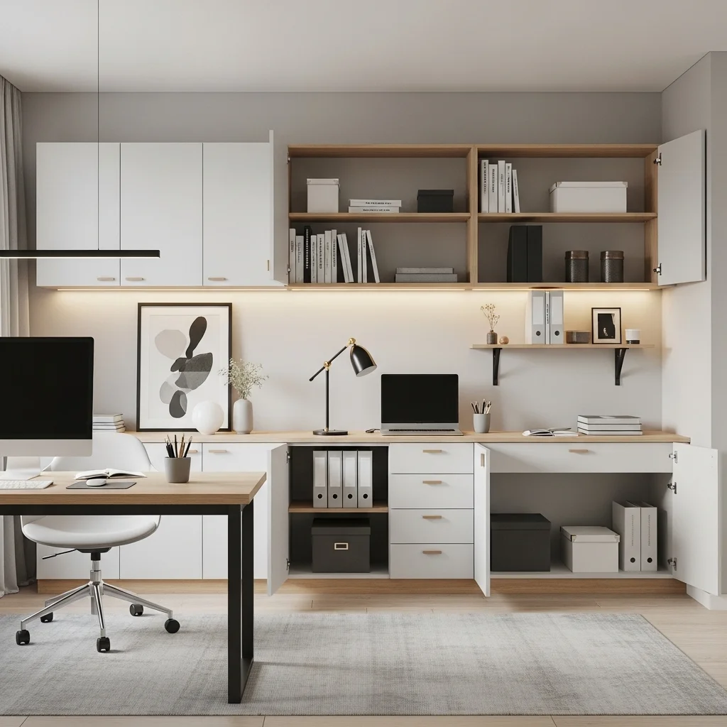 Functional Storage for a Clutter Free Space 