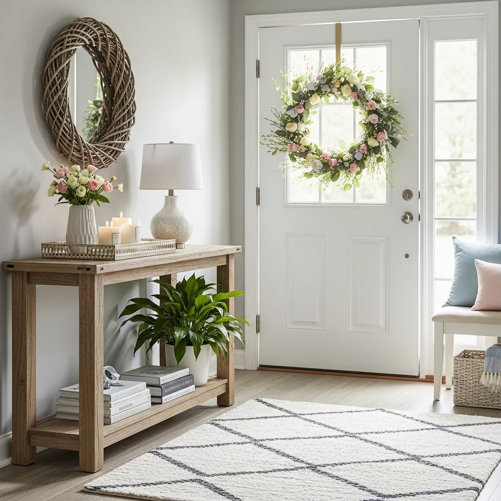 Decorate Your Entryway for Spring 