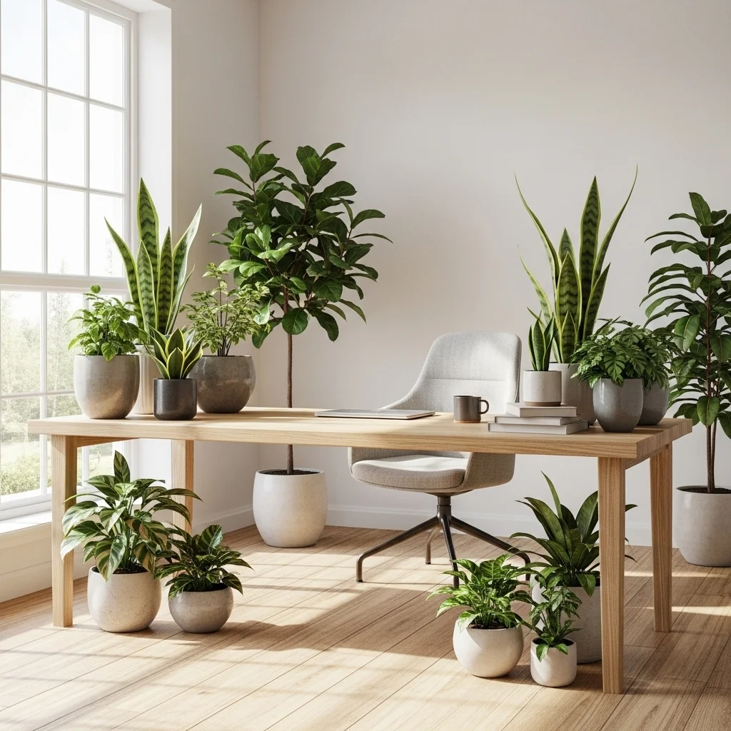 Add Indoor Plants for Freshness and Life 