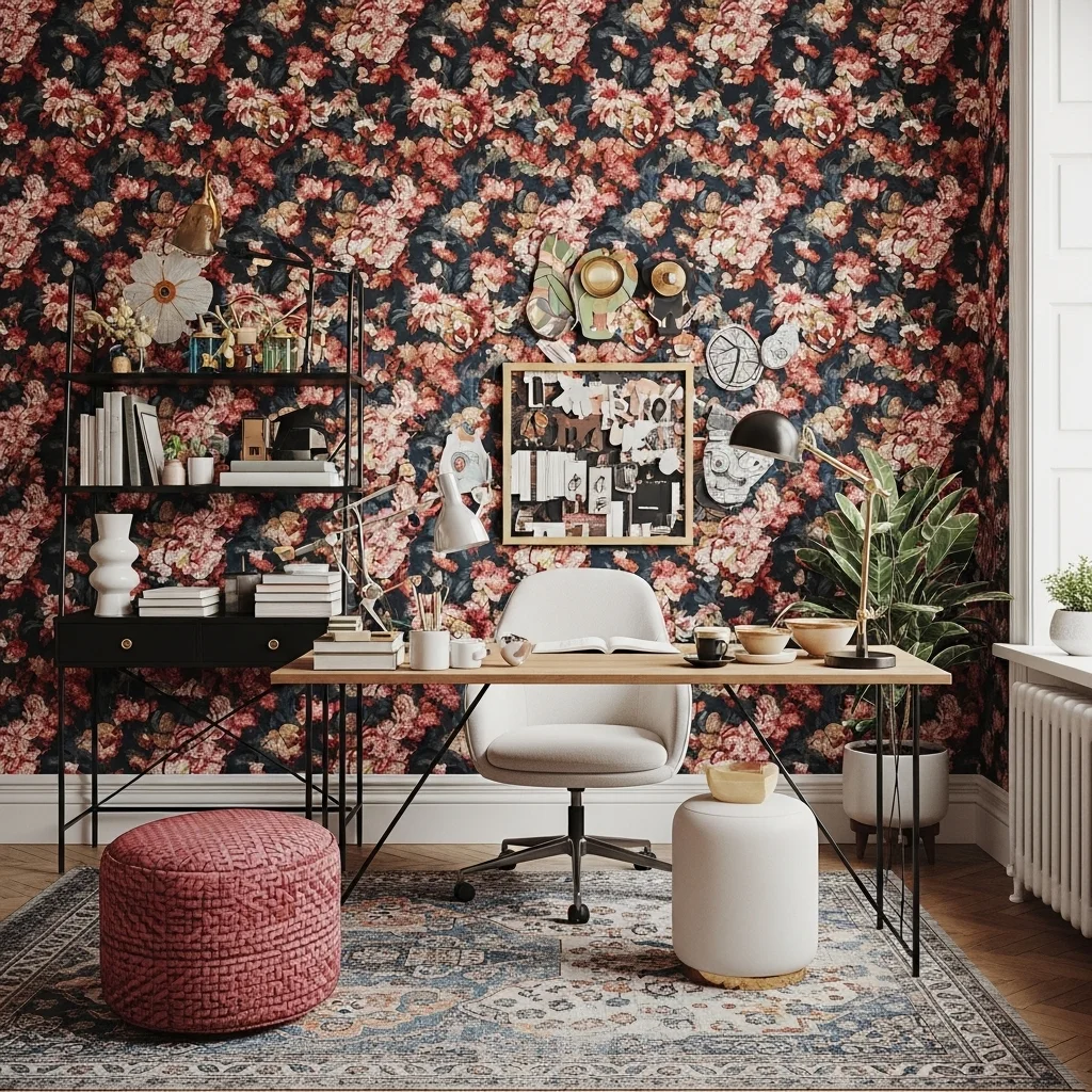 Use Bold Wallpaper Designs