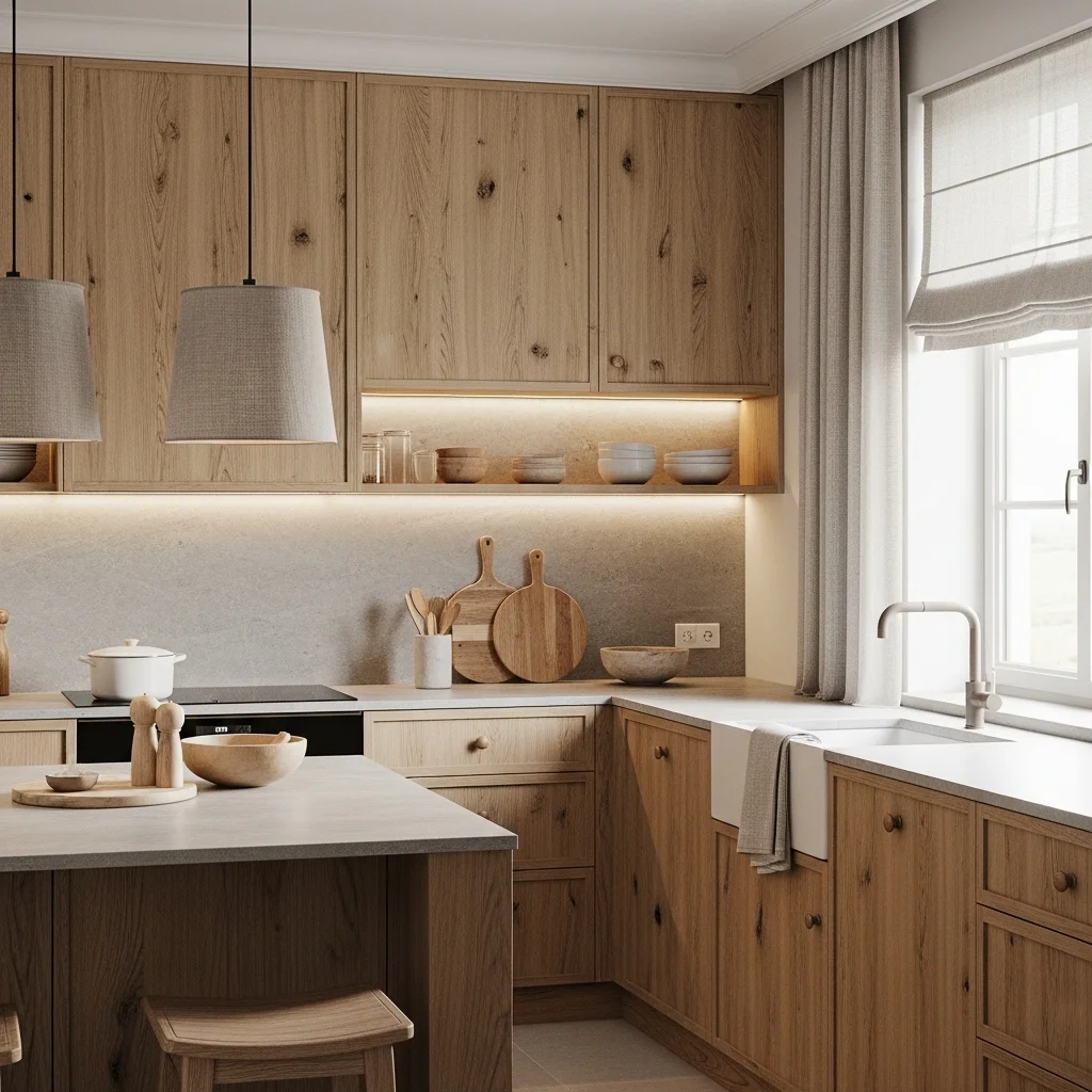 Opt for Handleless Cabinets 