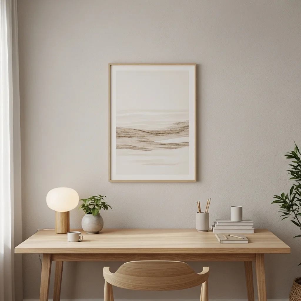 Use Minimal Wall Decor