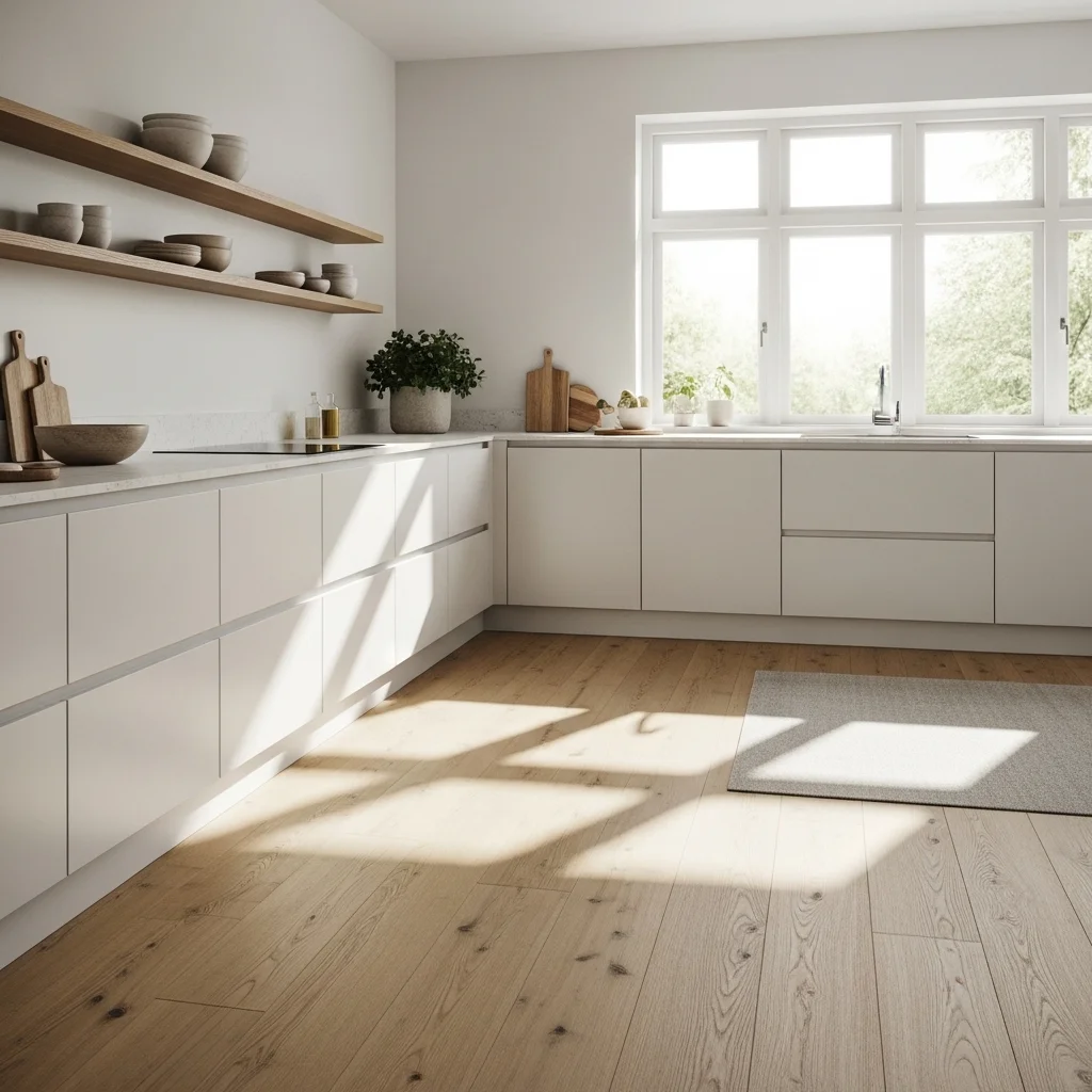 Use Light Wood Flooring