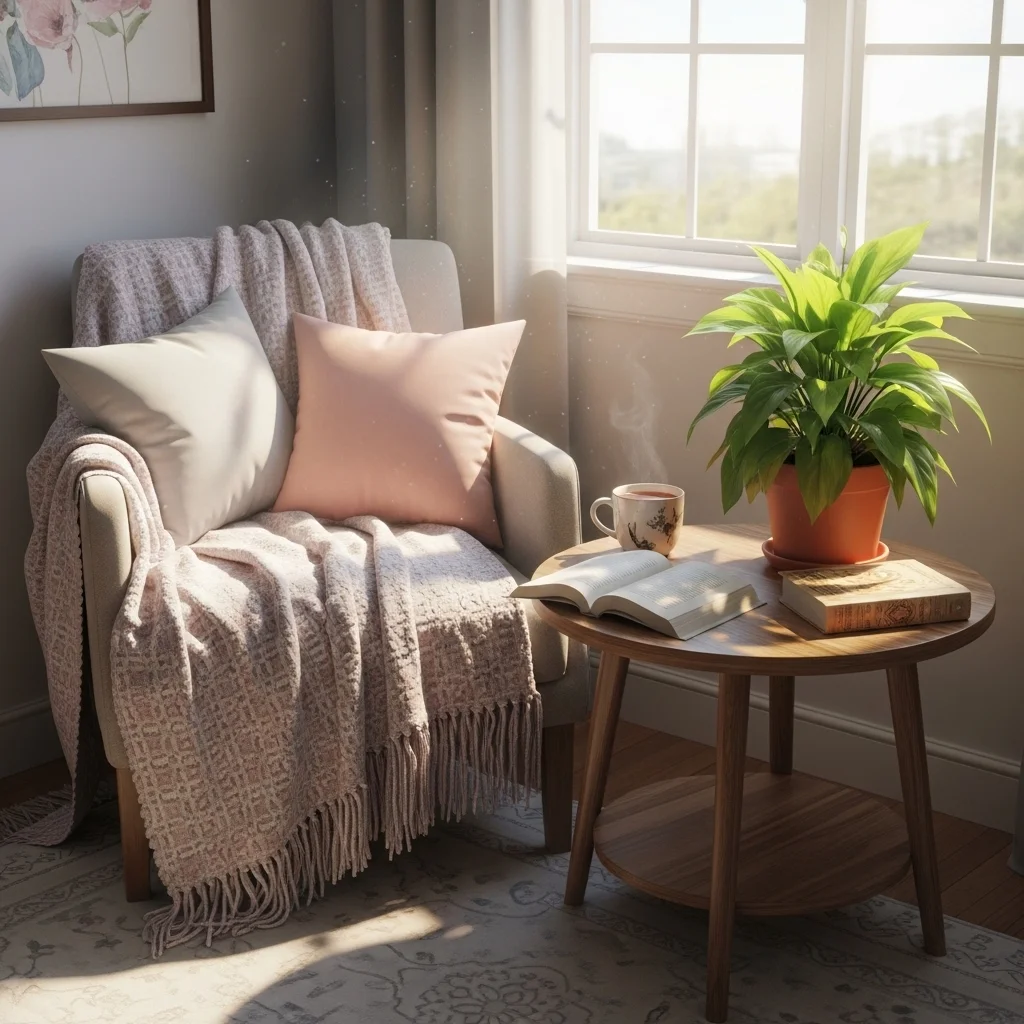 Create a Cozy Spring Corner