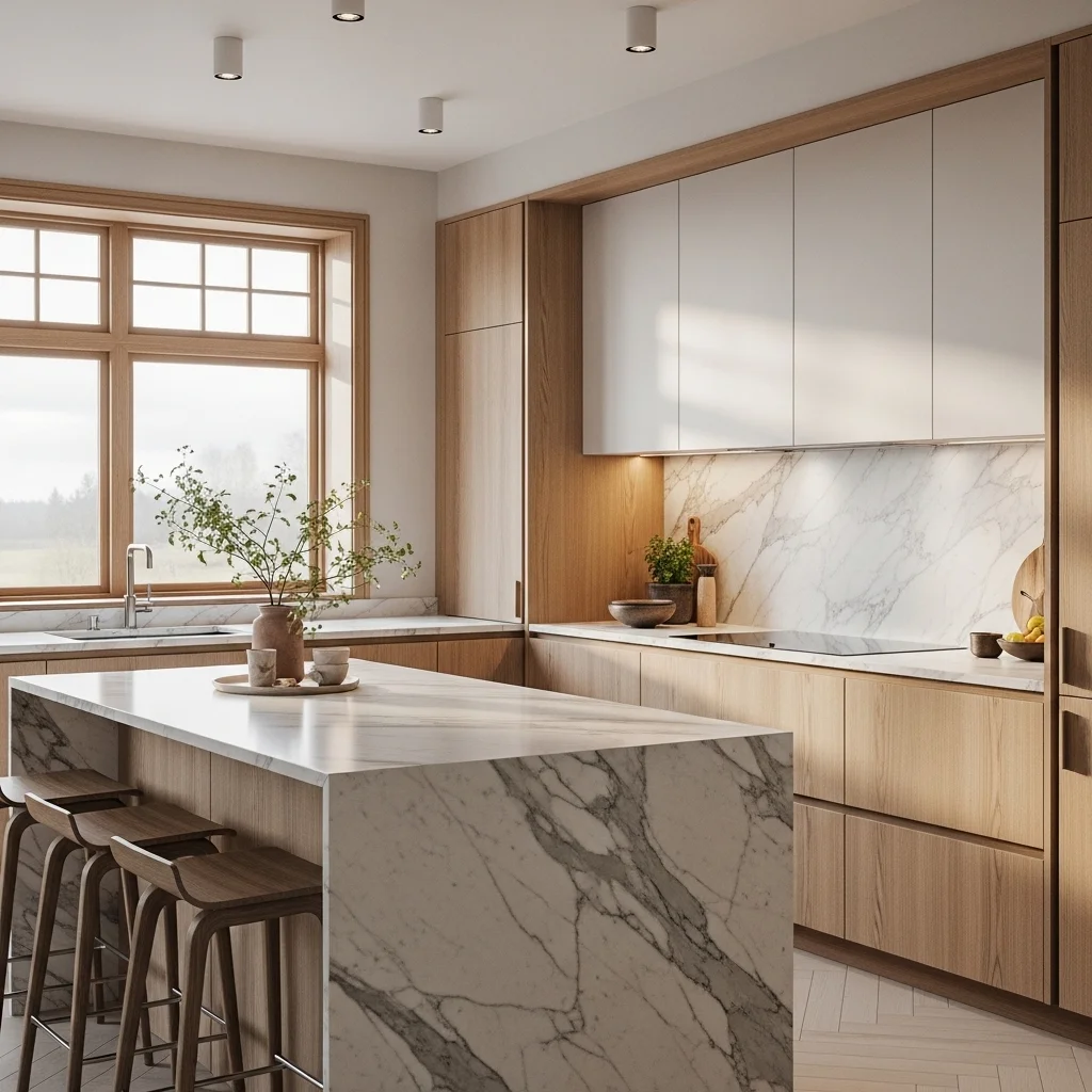 Incorporate Marble or Stone Surfaces 