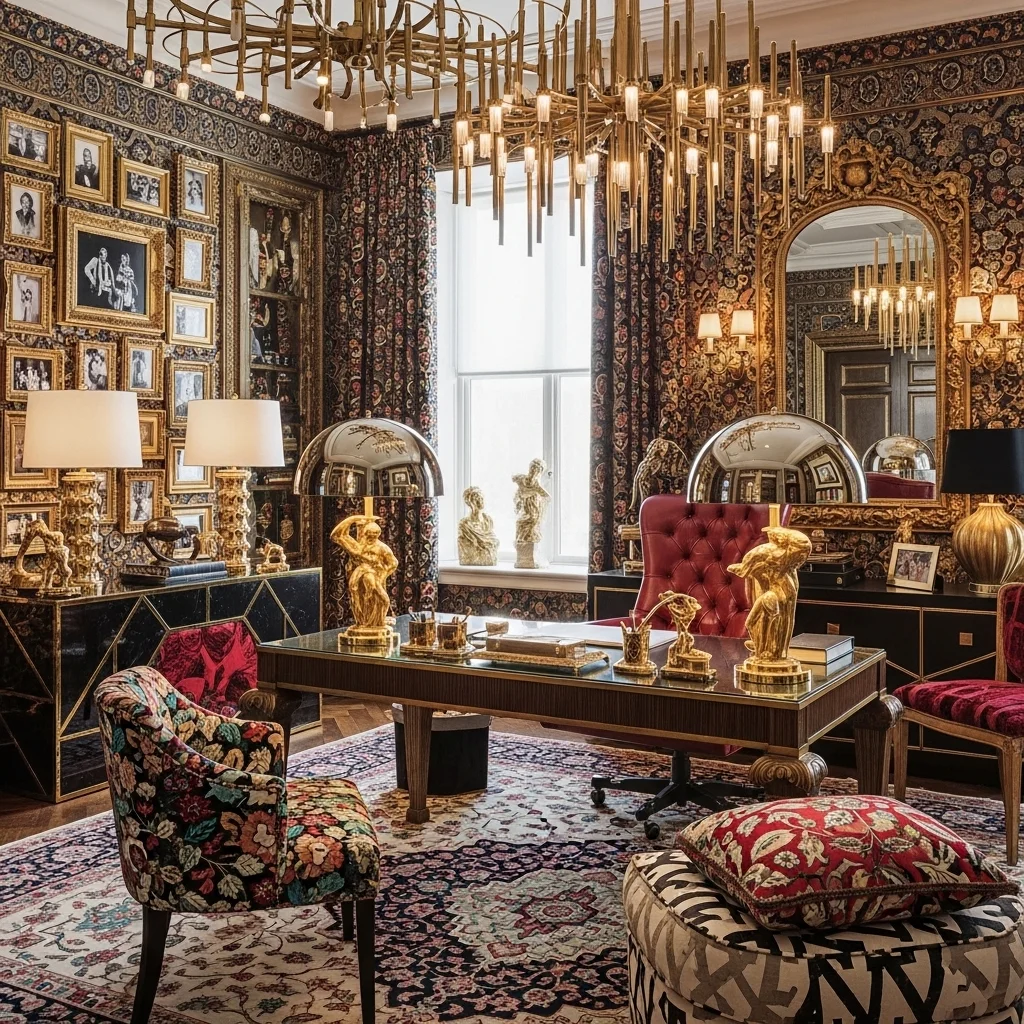 Incorporate Metallic Accents