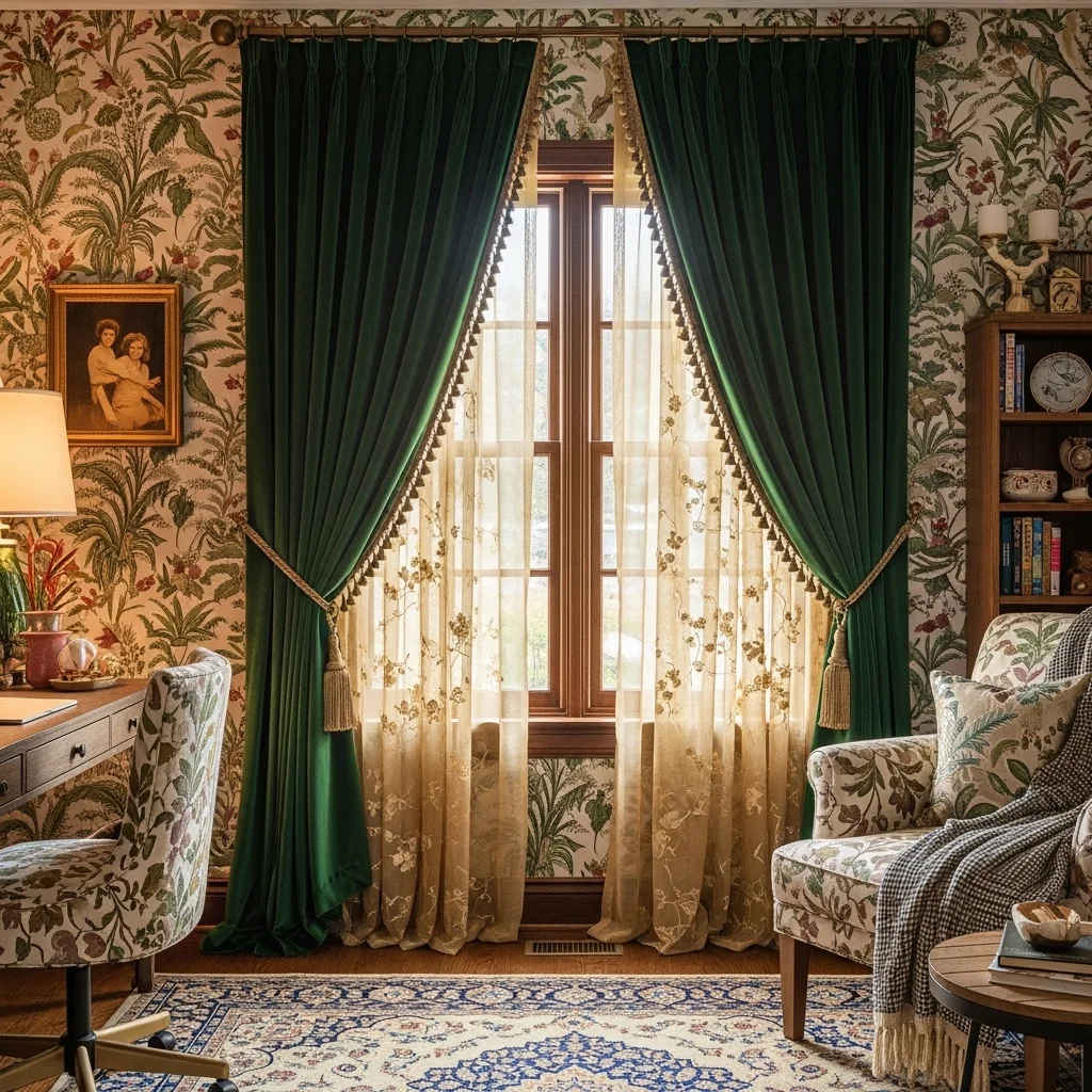 Play with Layered Curtains