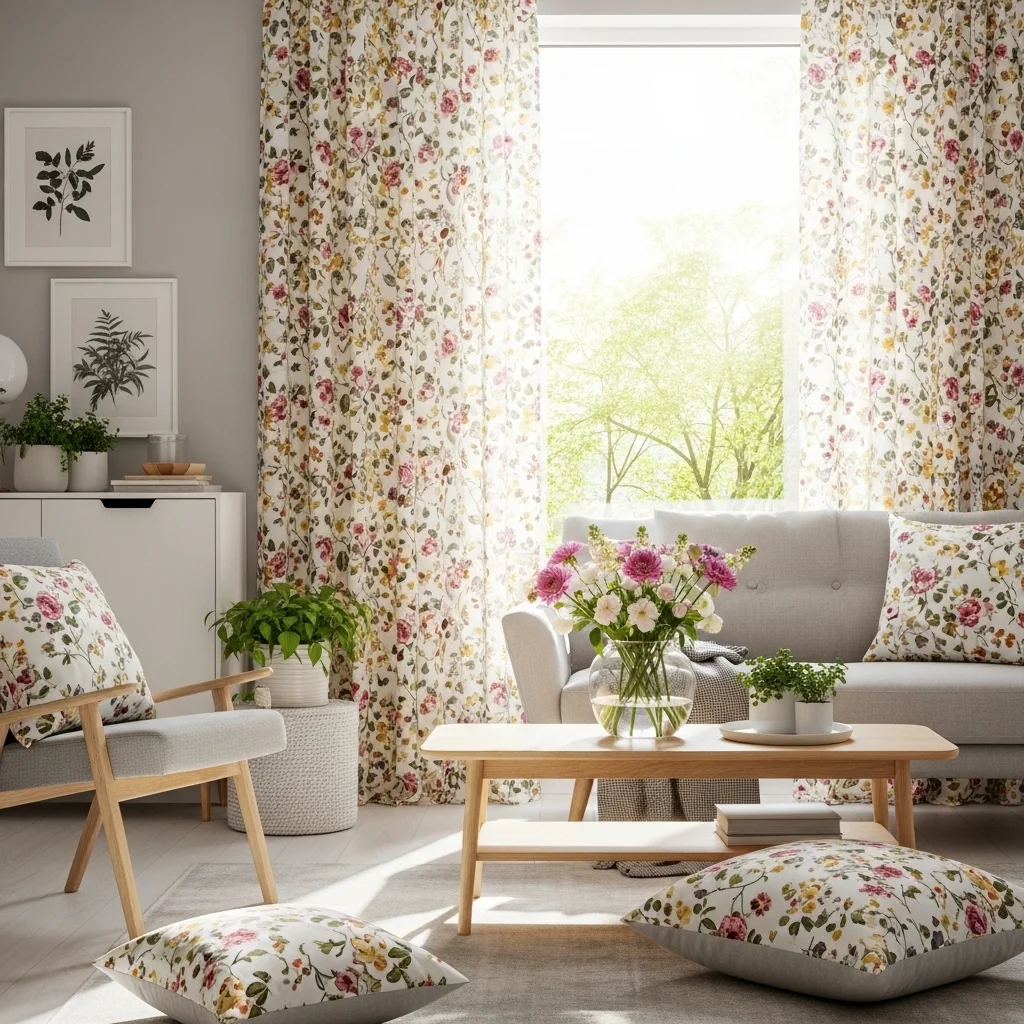 Incorporate Floral Patterns 