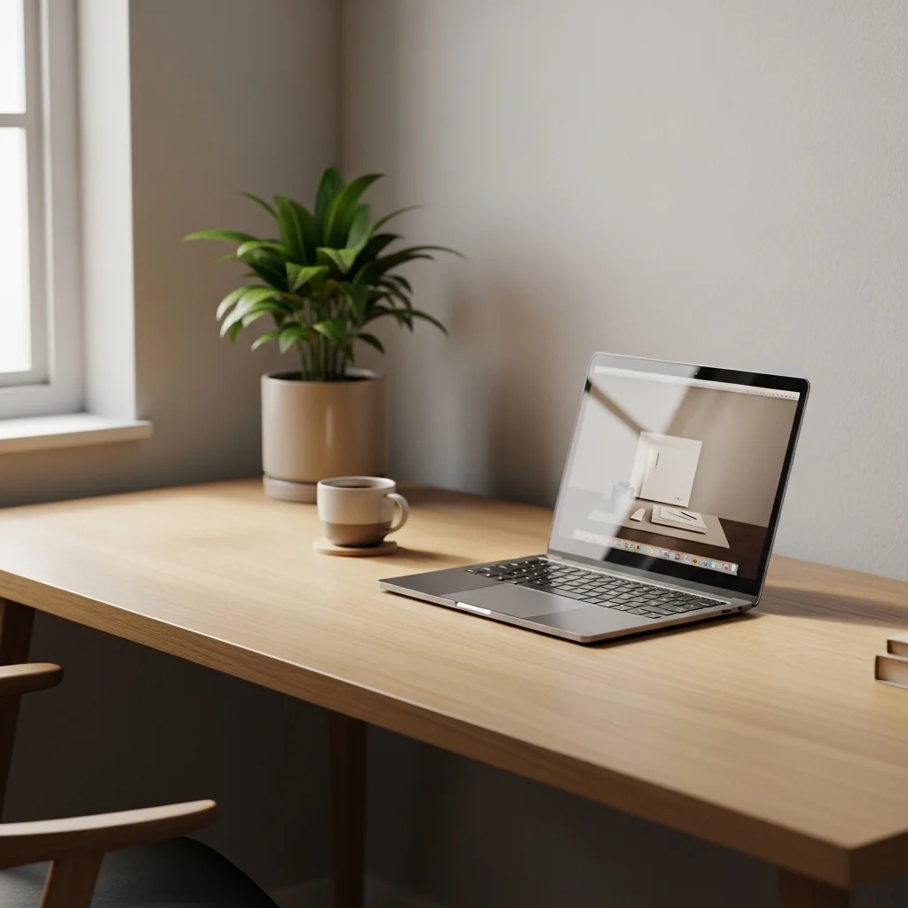 Choose a Simple Wooden Desk