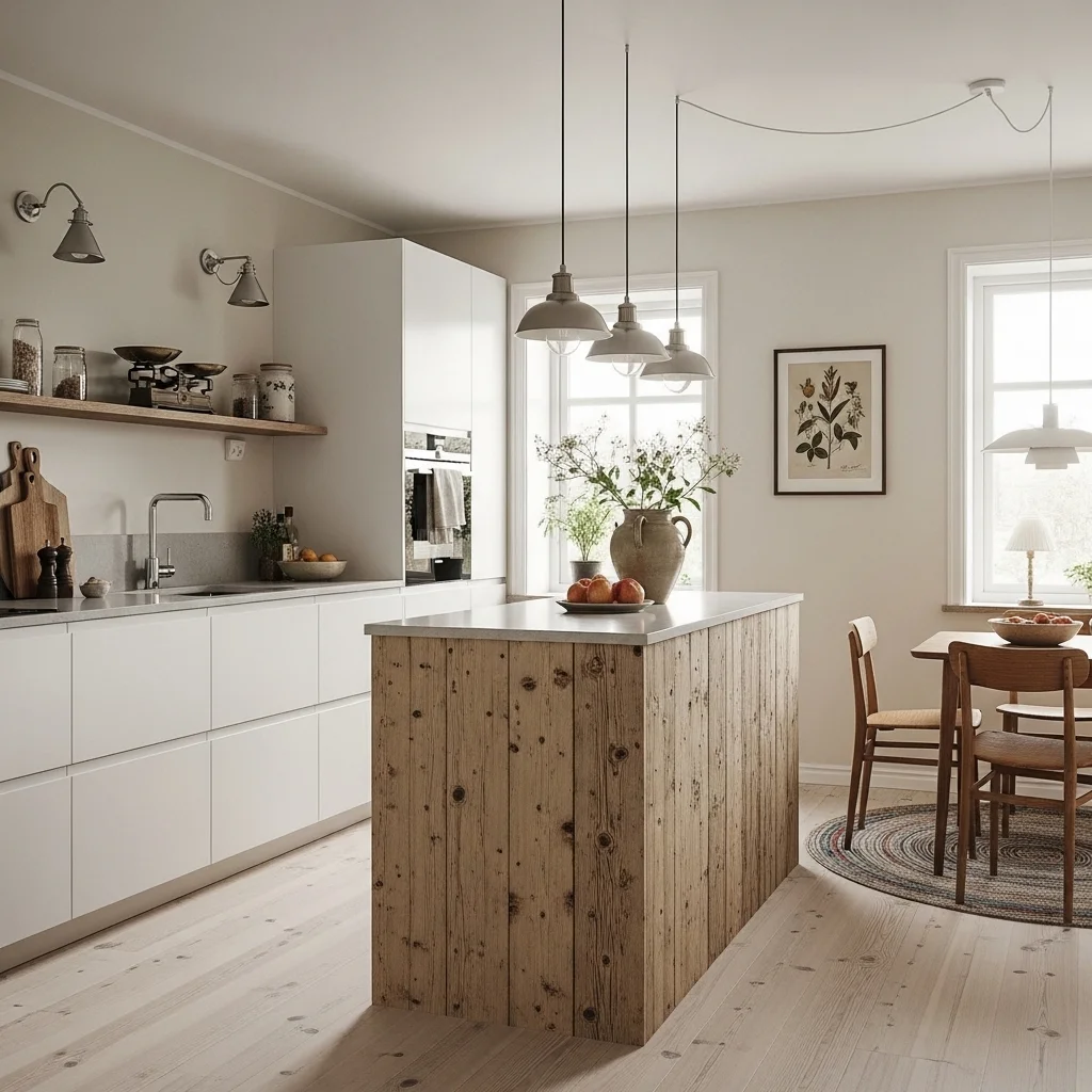 Blend Modern and Rustic Elements 