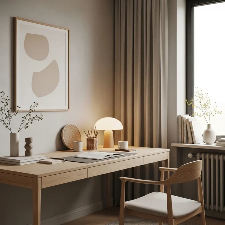 22 Japandi Home Office Ideas for Minimal Style