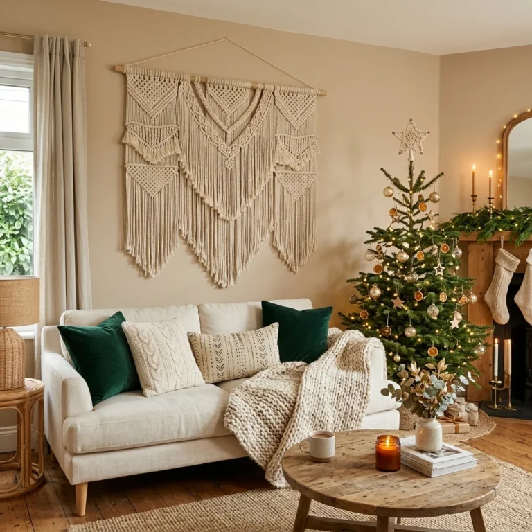 21 Boho Christmas Decor Ideas for Festive Homes