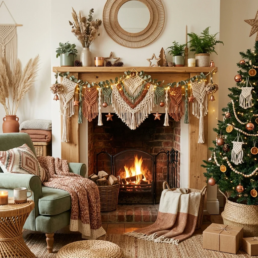  Macrame Garland for a Cozy Atmosphere 