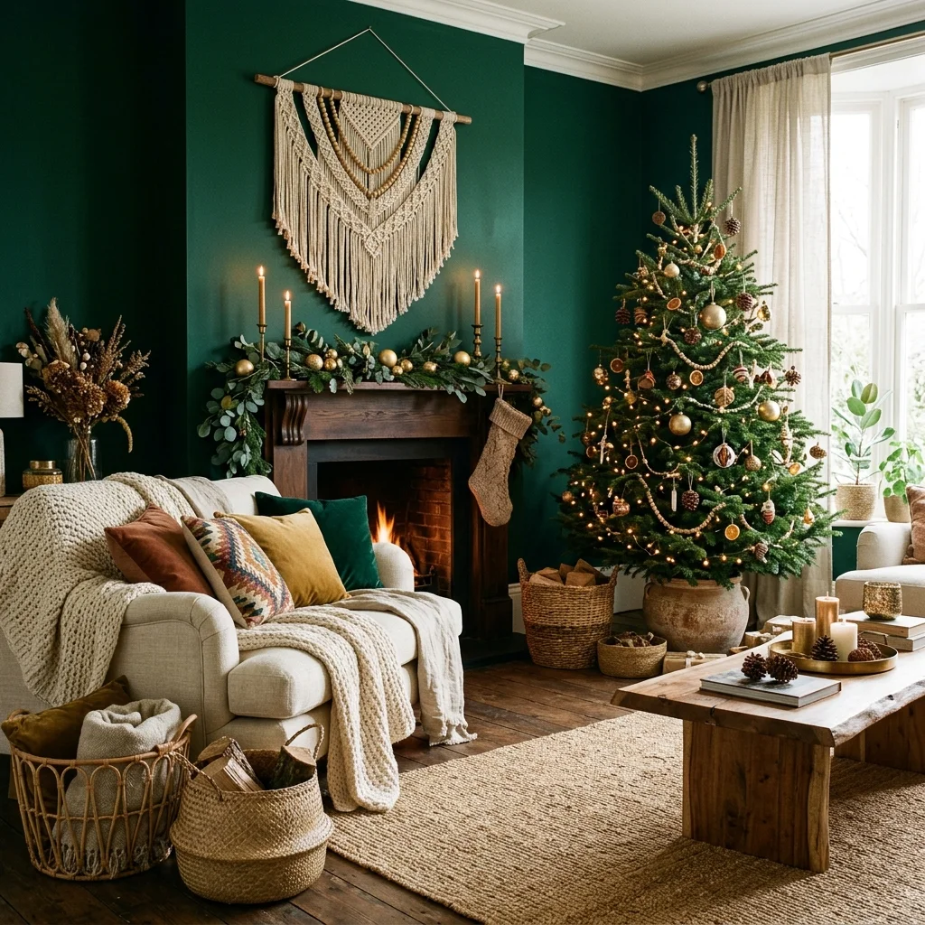 Mixing Earthy Textures with Rich Colors 