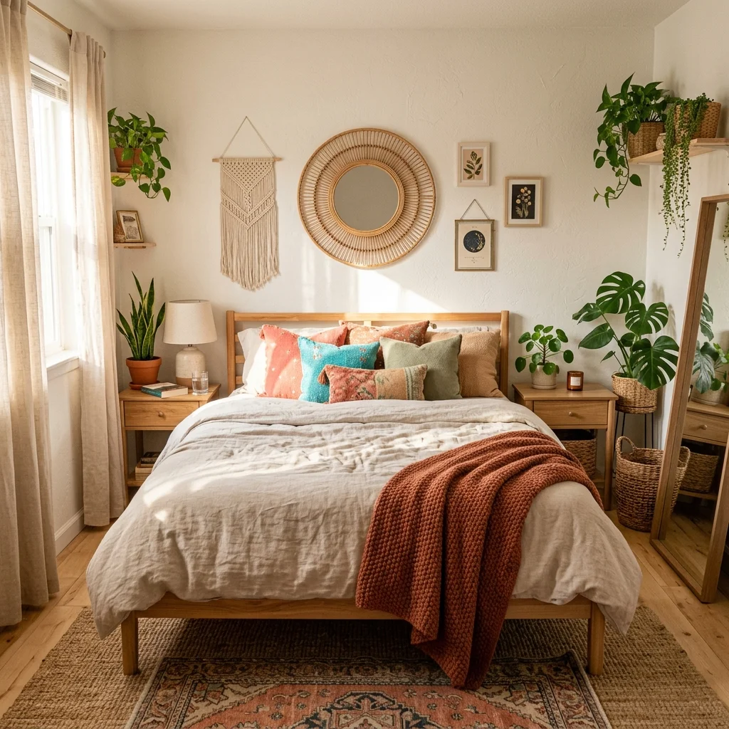 Add a Pop of Color with Throw Pillows 