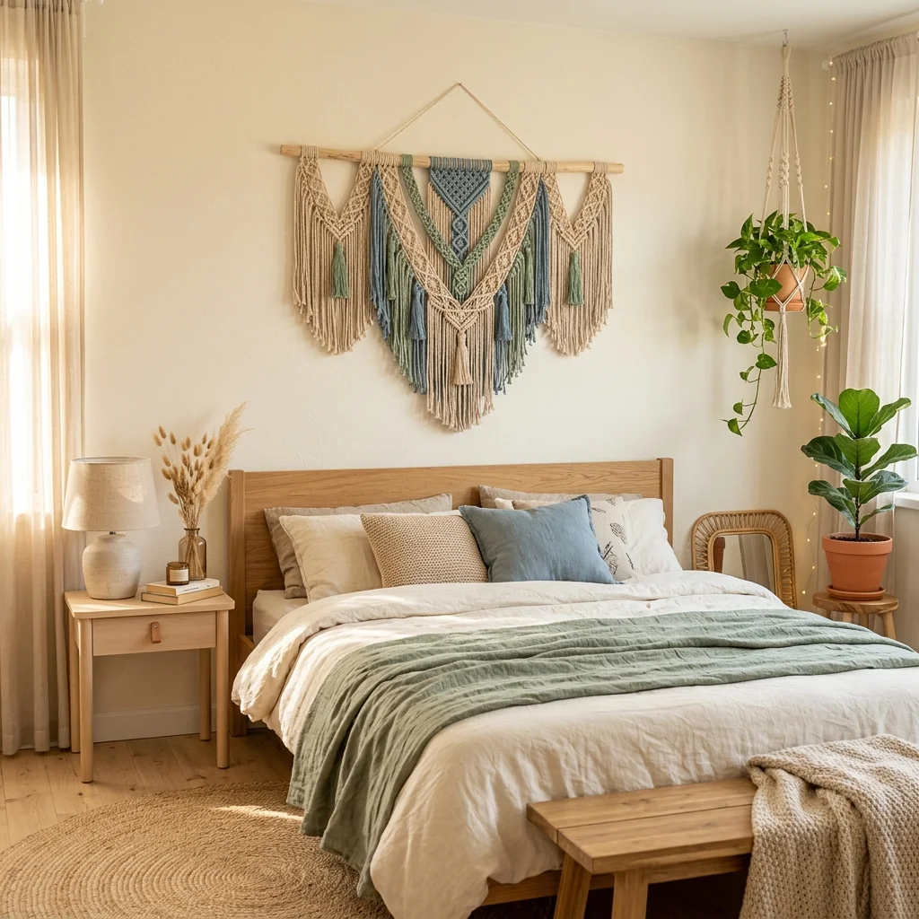 Macrame Wall Hangings for a Boho Touch 