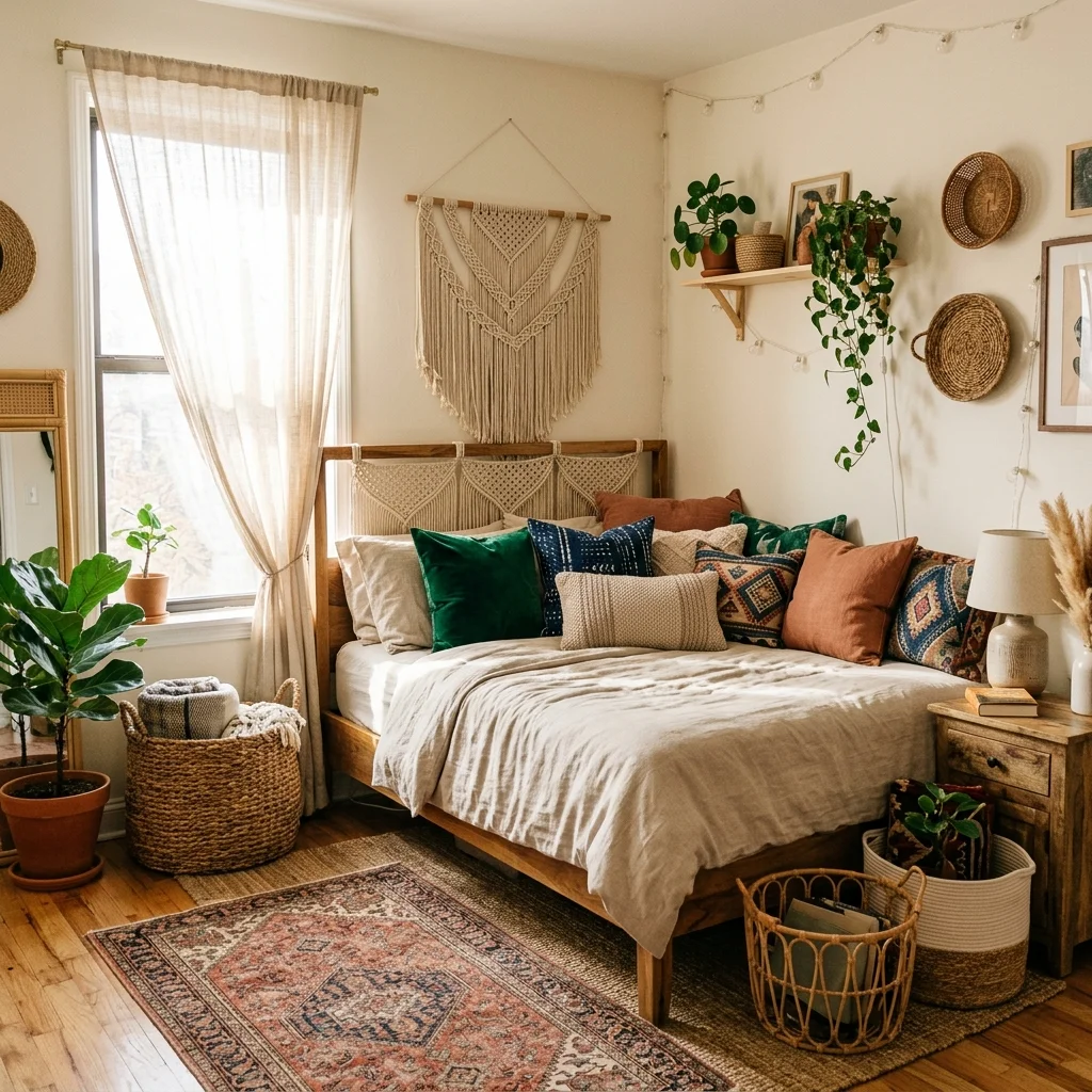 Add a Pop of Color with Throw Pillows