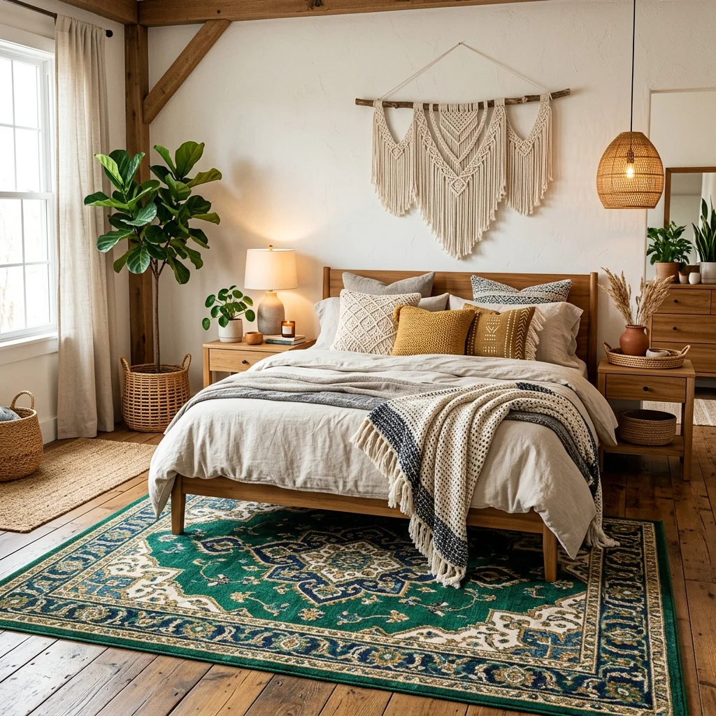 Adding a Statement Rug 