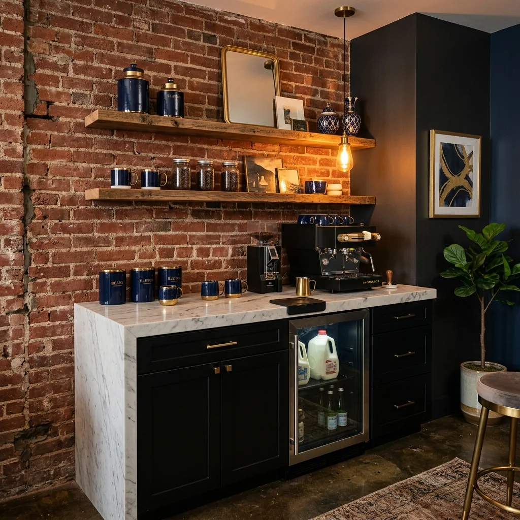 Industrial Chic Coffee Bar 