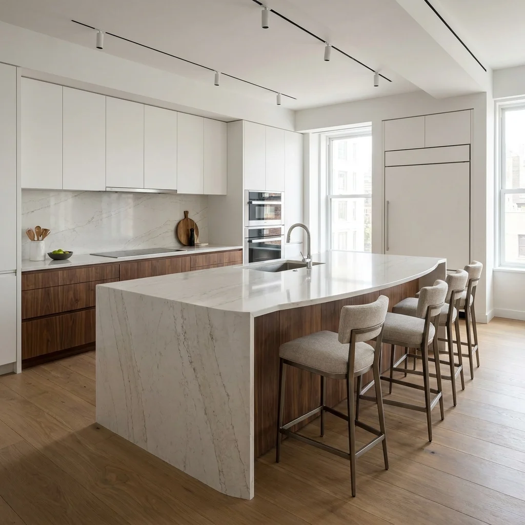 Curved Quartz Island 