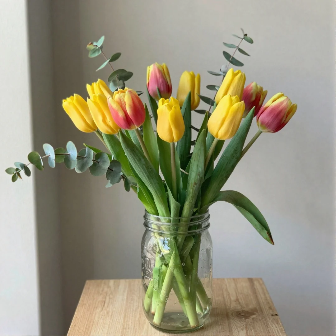 Budget Bouquet - spring centerpiece ideas