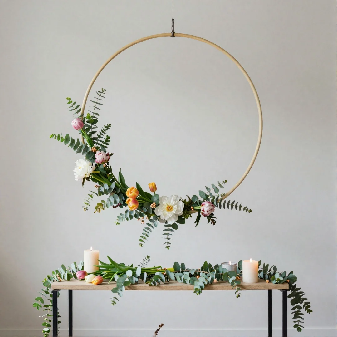 Hanging Centerpiece - spring centerpiece ideas