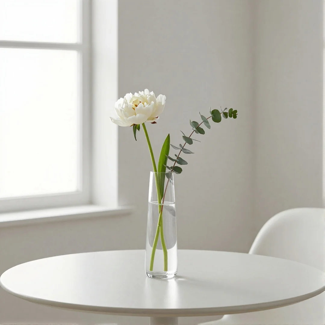 Single Stem Vase - spring centerpiece ideas