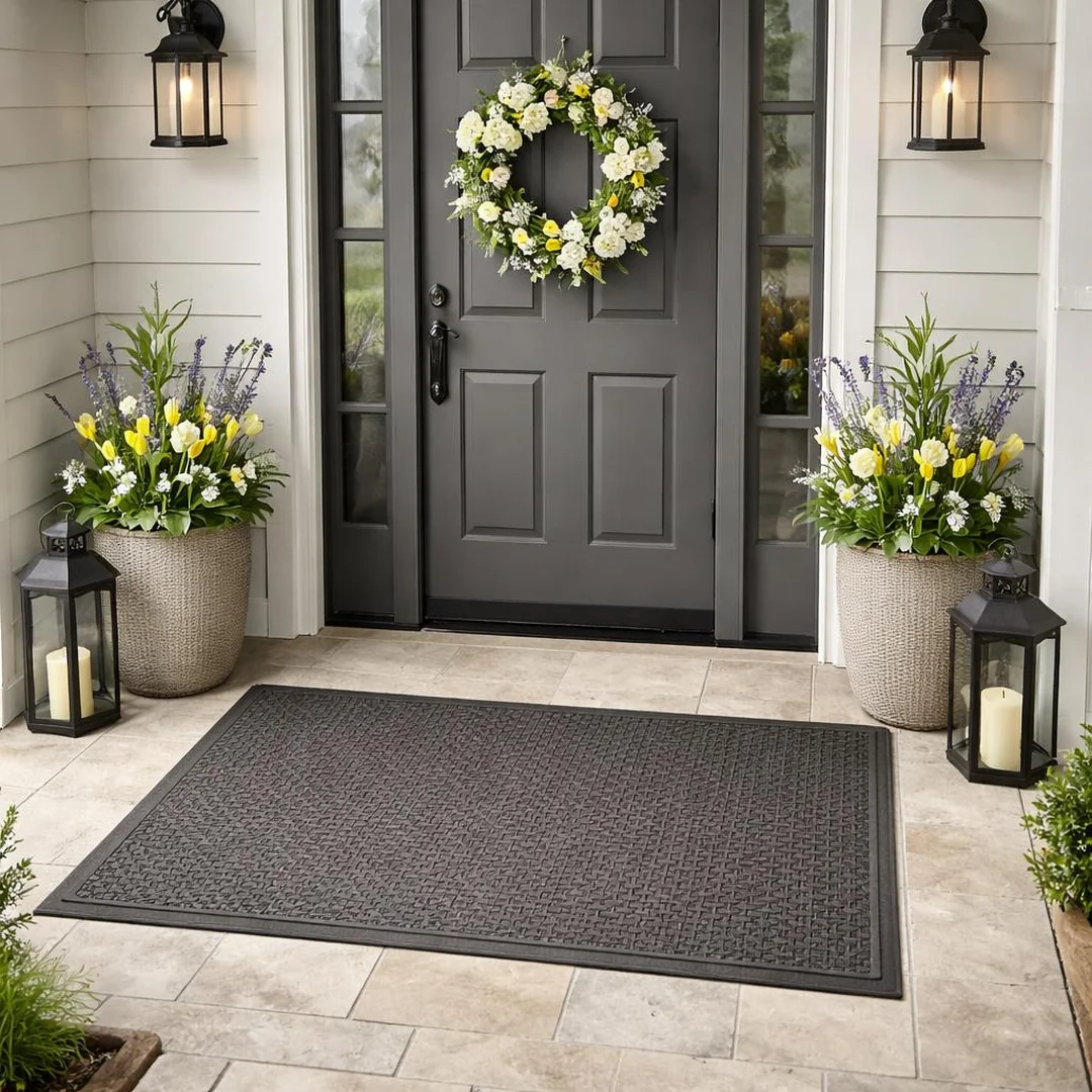 Accessibility Safety Tips - spring front door decor