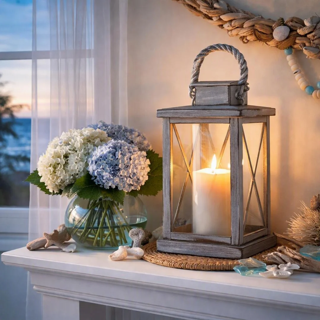 Coastal Lanterns - summer decorations for home